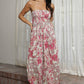 B5C15-A975 STRAPLESS WIDE LEG JUMPSUIT WITH TIE DETAIL