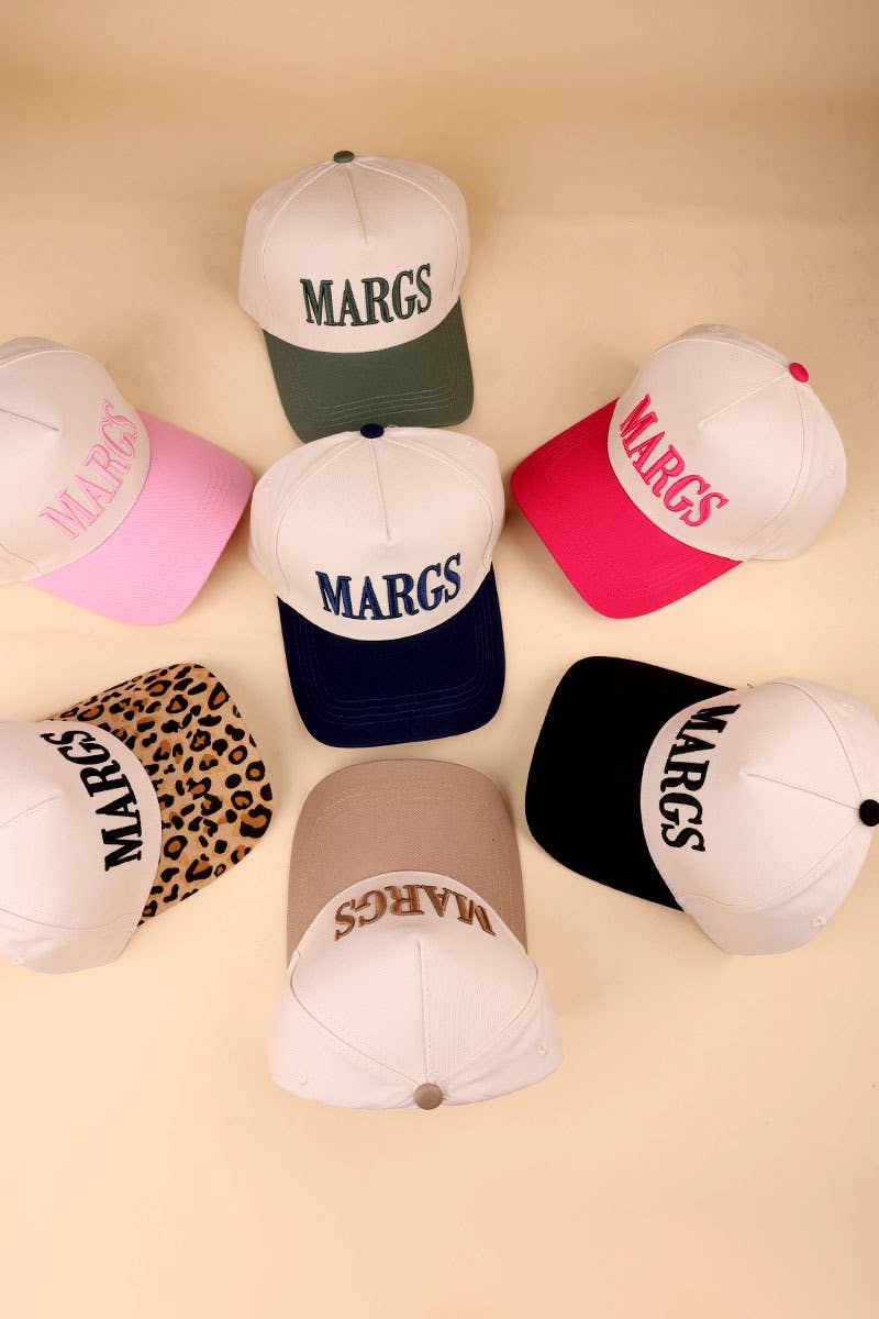 Margs Two Tone Canvas Cotton Cap