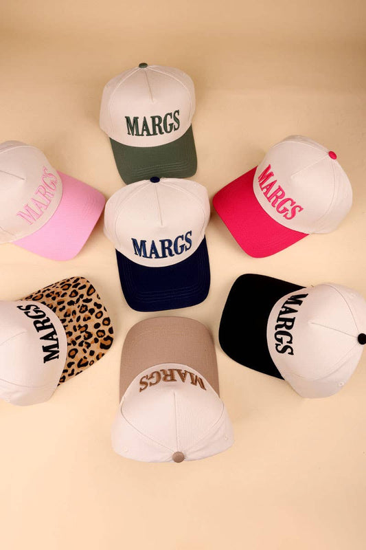 Margs Two Tone Canvas Cotton Cap