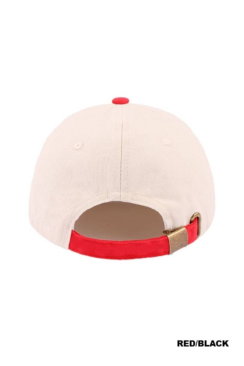 Bad Day To Be A Diet Coke Two Tone Cotton Hat  Zenana Consgt.
