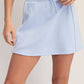 MODAL SCUBA FLAT PIPING SKORT