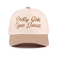 Pretty Girls Love Jesus Two Tone Cotton Hat
