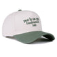 `Put It On My Husband's Tab Two Tone Canvas Cap