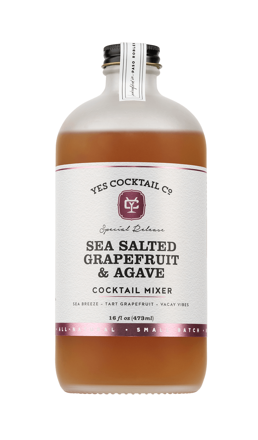 Sea Salted Grapefruit & Agave Cocktail Mixer