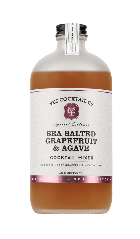 Sea Salted Grapefruit & Agave Cocktail Mixer