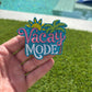 Trendy Vacay Mode Glitter Patch