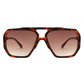 Wholesale Oversized Square Aviator Fashion Sunglasses