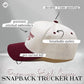 2-Tone Cap - My Therapist Gave Up - Burgundy/Beige