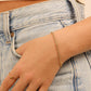 Rope Chain Bracelet / Anklet - Gold, Silver, Black
