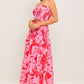 A printed woven top and skirt set - IT13677-SET