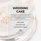 Congrats on your Engagement / Wedding Cake Candle