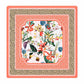 Peach Spotted Cheetah in Bloom 33" Mahjong Mat