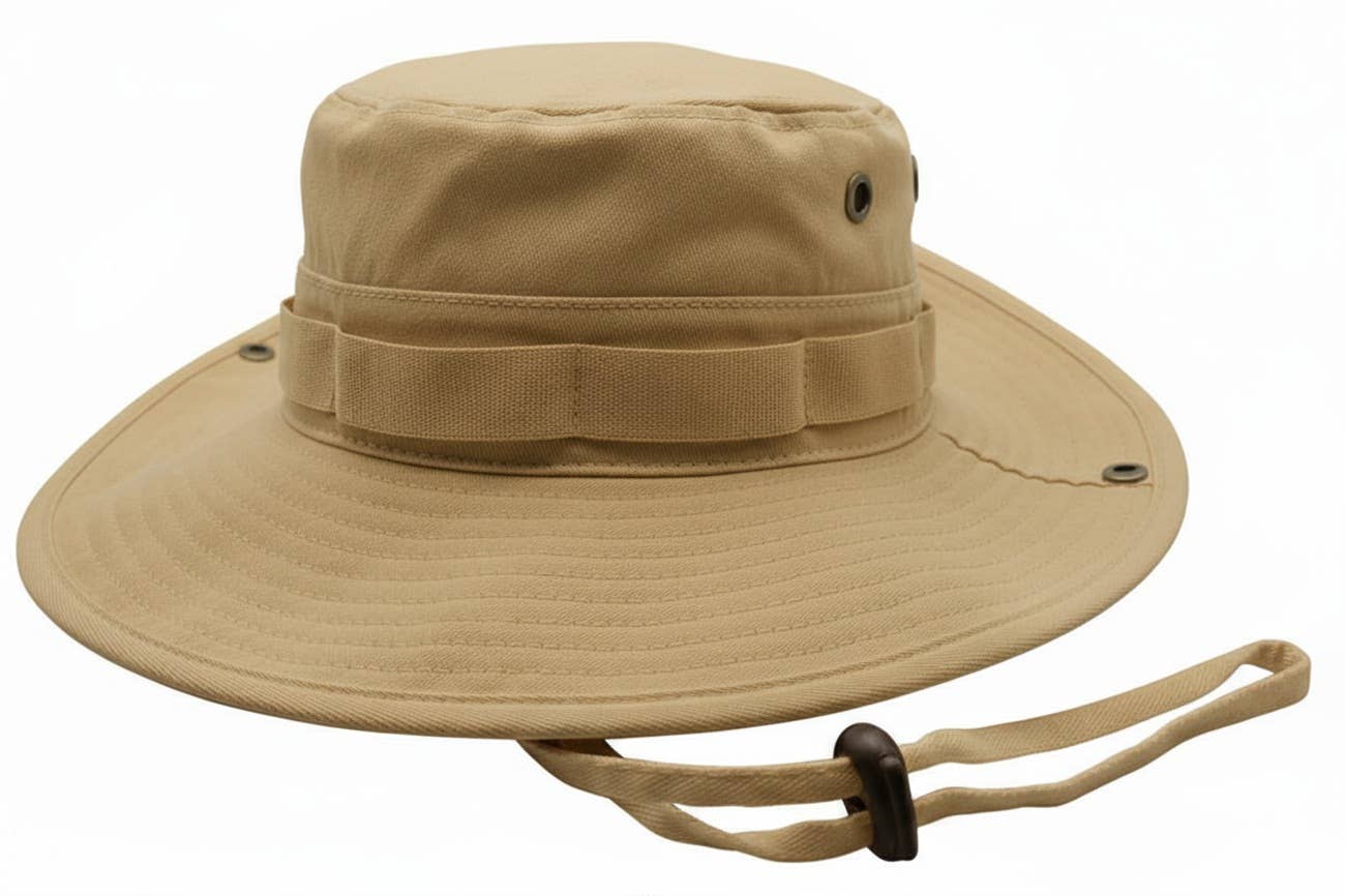 Premium Boonie Hat Size Adjustable 100% Cotton for Outdoors