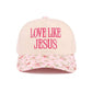 Love Like Jesus Two Tone Cotton Hat