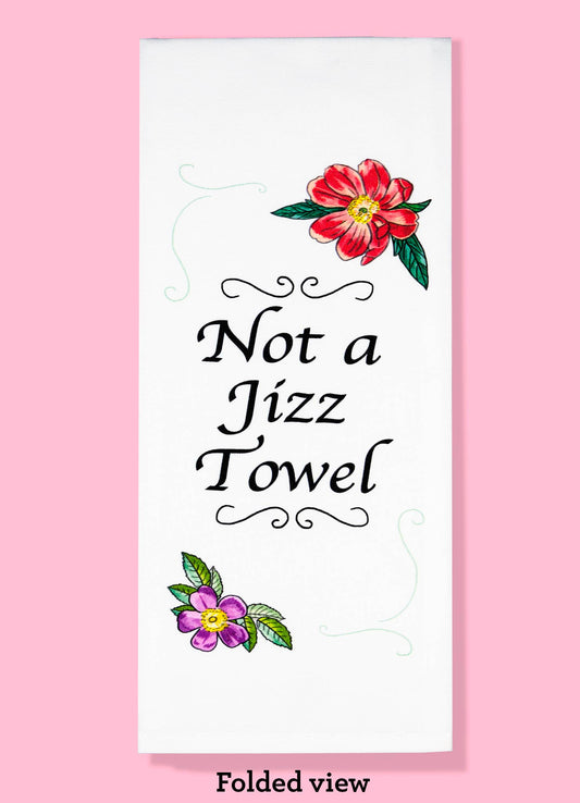 Not a Jizz Towel Tea Towel Four Pack | Spicy Dishtowel