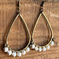 Cody Earrings White