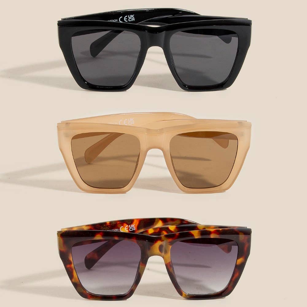 Acetate Frame Assorted Sunglasses Set