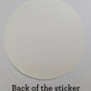 CUNTY - Vinyl Sticker