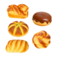 Fun Doh Bakery Slow Rise Squishy Bread Variety - 12/Display