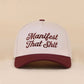 Manifest That Shit Two Tone Snapback Hat