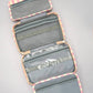 Striped Hanging Toiletry & Makeup Organizer Bag | 40P599