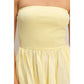 Strapless Flowy Mini Dress