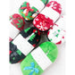 Kids Christmas Theme Fuzzy Slippers
