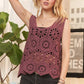 Casual Crochet Tank Top