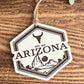 Arizona ornament, Arizona badge, Arizona memorabilia 