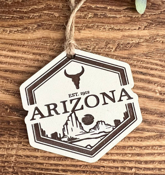 Arizona ornament, Arizona badge, Arizona memorabilia 