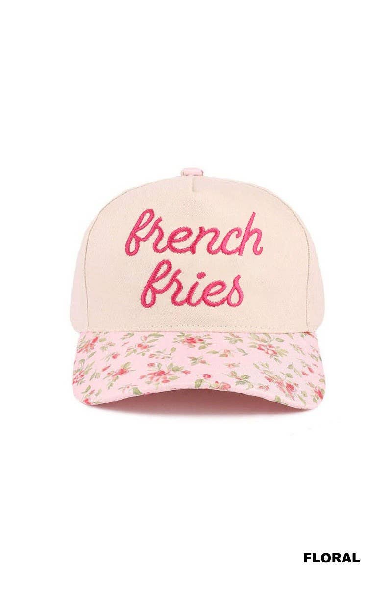 French Fries Two Tone Cotton Hat