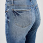 P8191M-MID RISE BOOT CUT WITH DESTROY