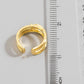 Pave Multi Row Center Knot Adjustable Ring