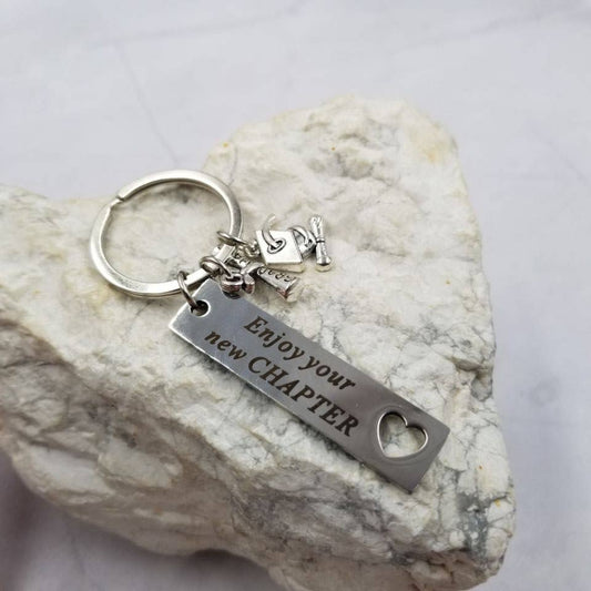 Enjoy your new CHAPTER Keychain - Graduation