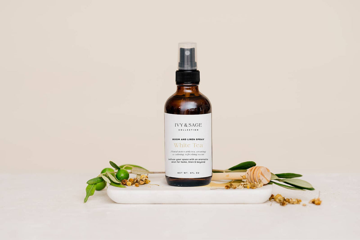Room & Linen Spray – White Tea, Clean & Calming