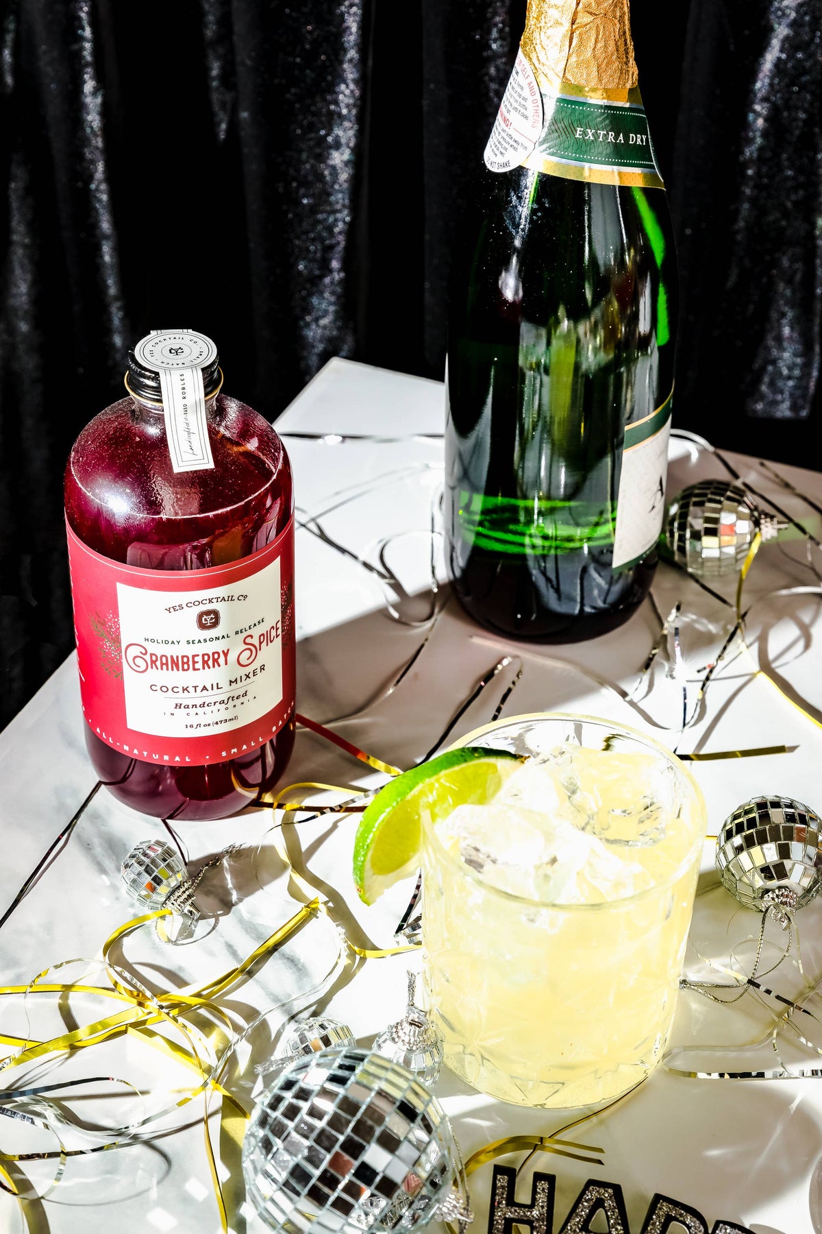 Holiday Seasonal : Cranberry Spice Cocktail Mixer