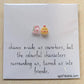 Coworker BFF Card with 2 Mini Figurines & Custom Message