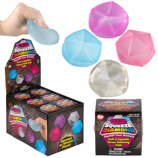 (T) 2.33" SQUEEZY SUGAR DIAMOND 12CT