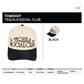 C.C Tequila Social Club embroidered trucker cap
