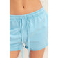 Short Sleeve Crew Neck Top And Shorts Set