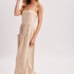 WASHED SLEEVELESS WIDE LEG JUMPSUIT