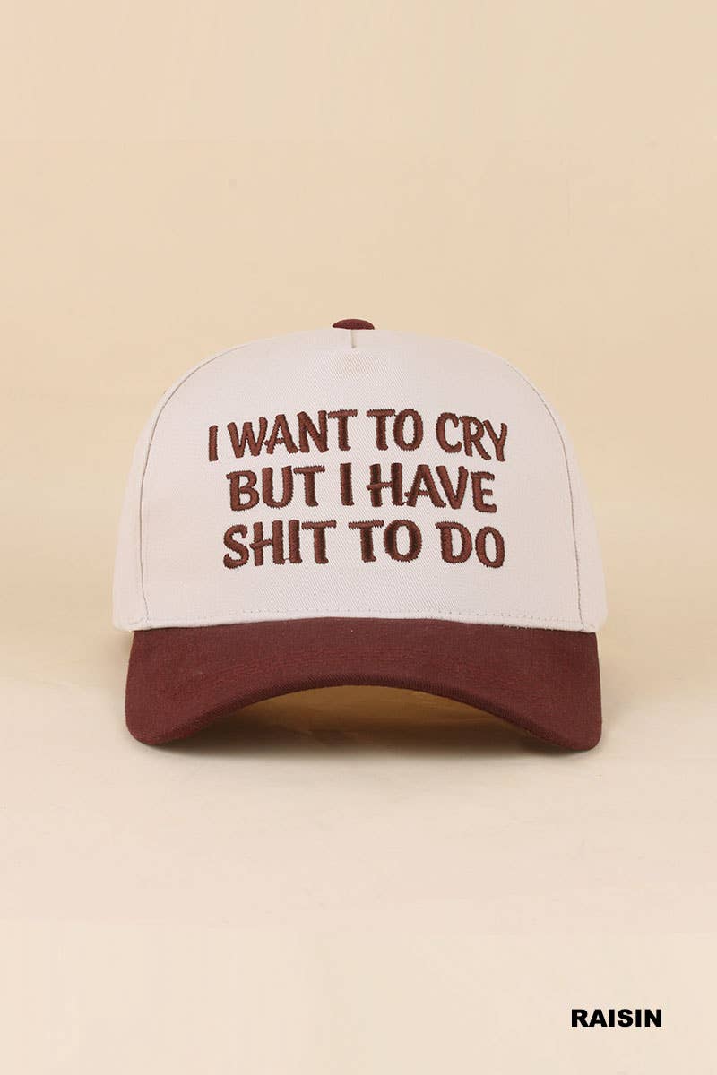 Two Tone Snapback Hat
