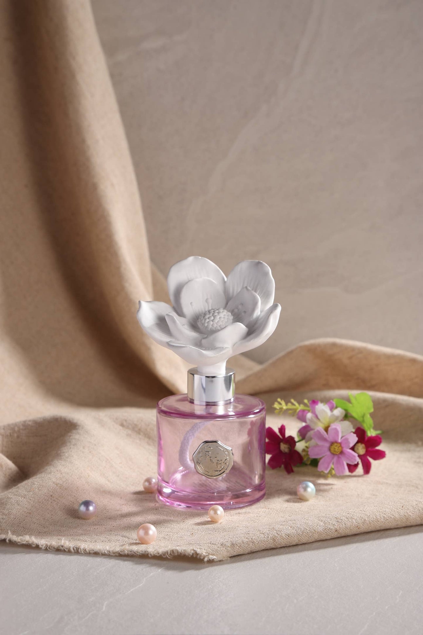 Magnolia Flower Diffuser Gift Set - Elegant Peony