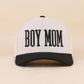 Boy Mom Two Tone Snapback Hat