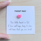 Pocket Hug Mini Card - Handmade Keepsake with Personal Note