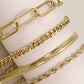STAINLESS STEEL WATERPROOF TARNISH FREE BRACELET | 40B112