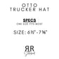 America 3D Puff Patriotic Trucker Hat