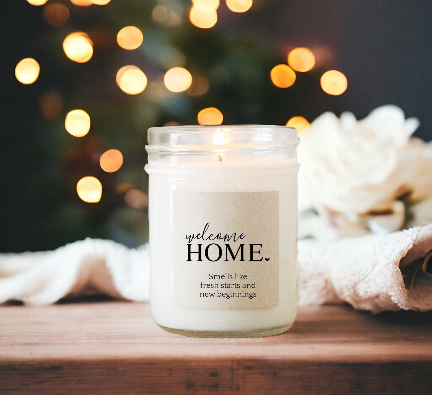 Welcome Home Candle | New Home Gift