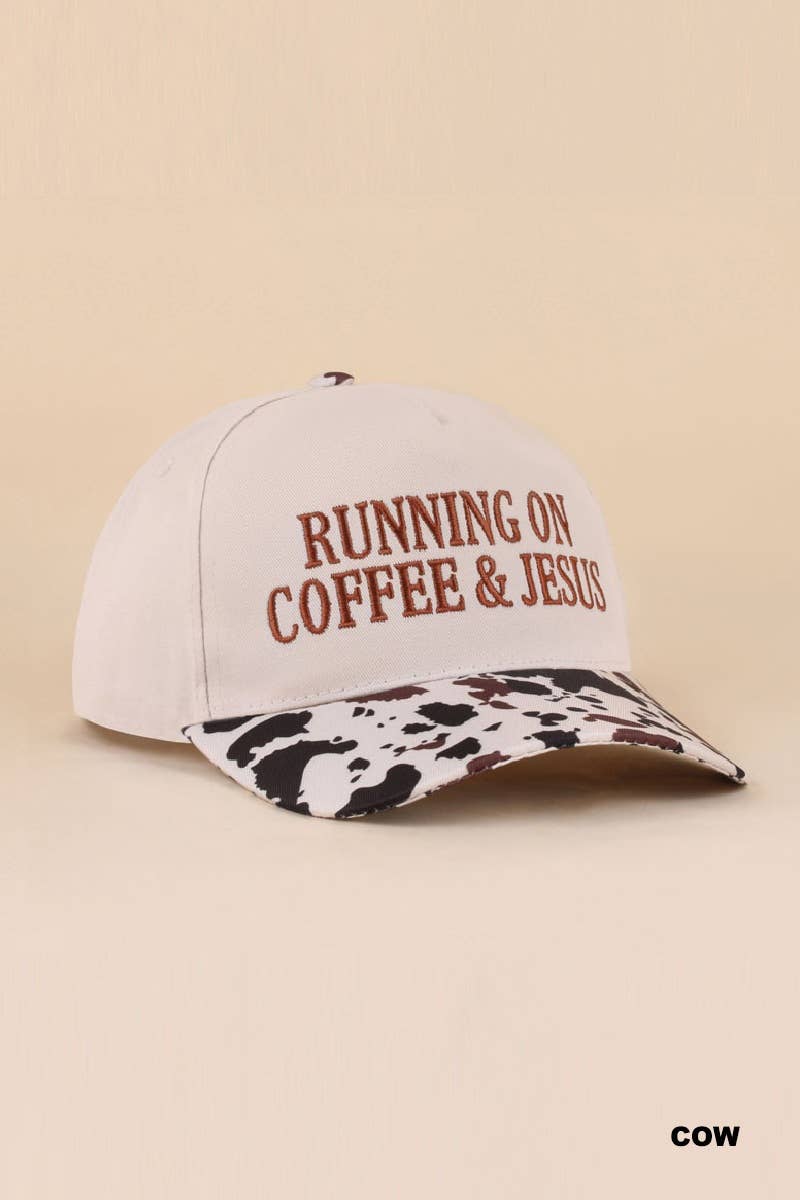 Coffee & Jesus Two Tone Cotton Hat
