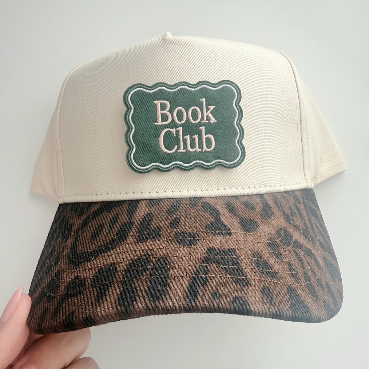 2.5" Book Club -  Embroidered Hat Patch